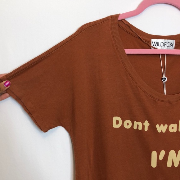 WILDFOX “Don’t Wake Me I’m Tanning” t-shirt small - Picture 7 of 8